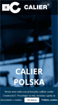 Mobile Screenshot of calier.com.pl